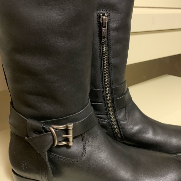 COPY - Frye Melissa Knotted Boots Black 8 New in … - Picture 5 of 6